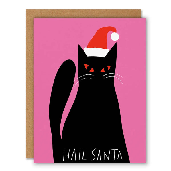 Hail Santa Greeting Card