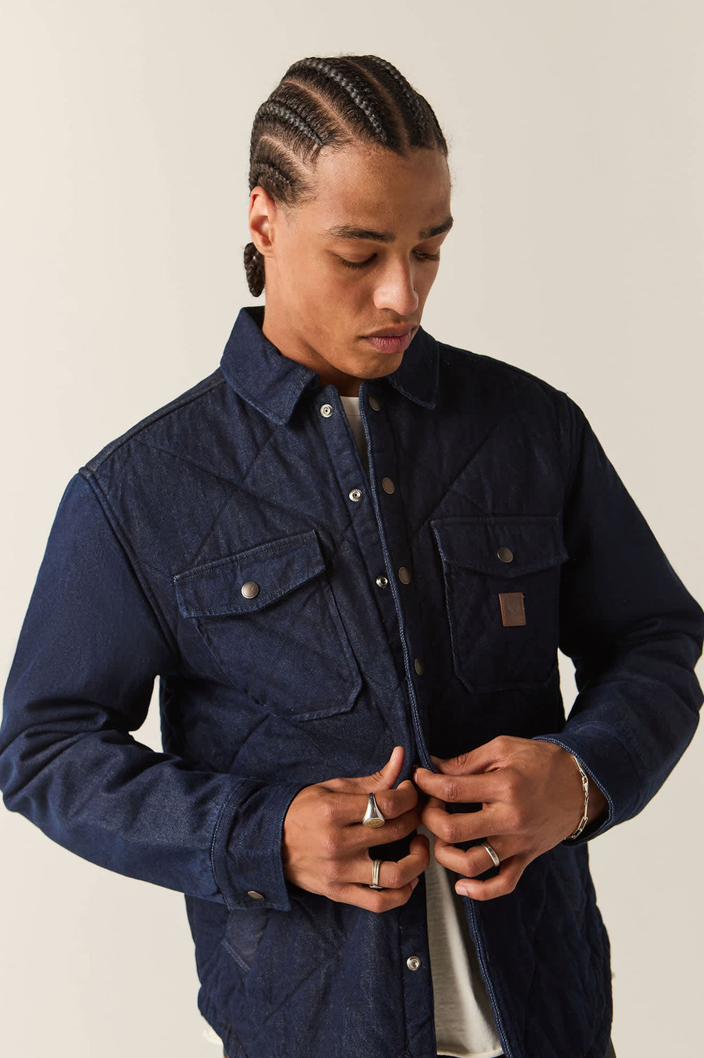 Durham Lined Jacket - Dark Denim