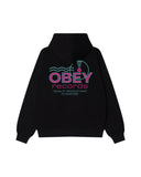 Obey Records Sound Waves French Terry Hood