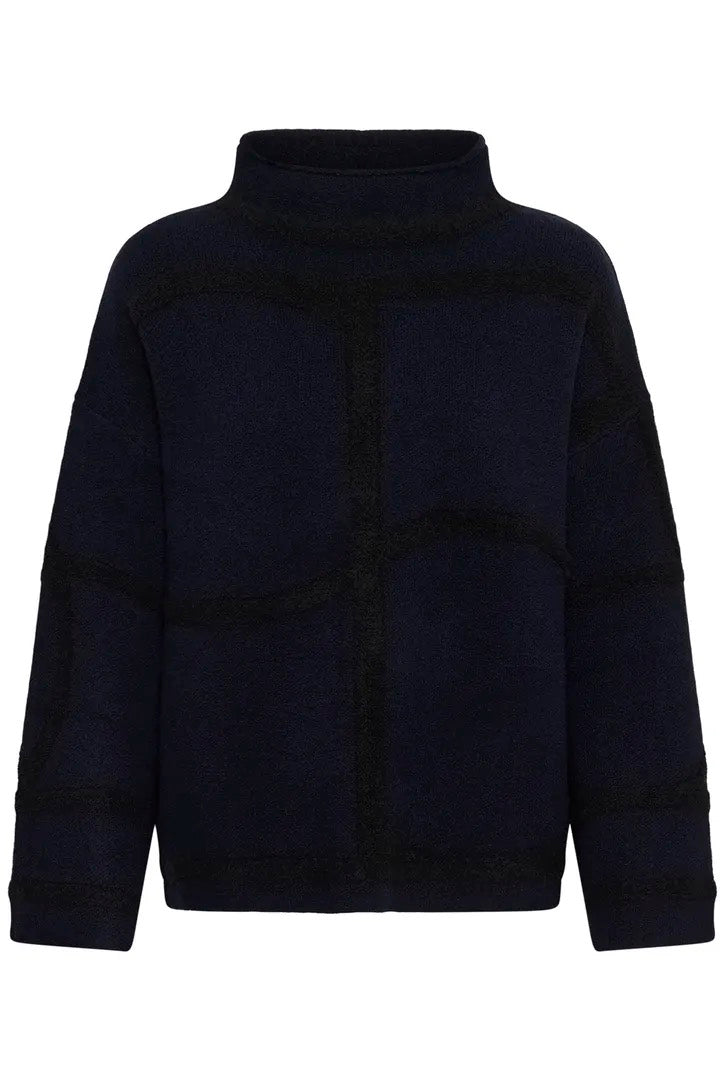 Sorea Mono Pullover - Nightsky Monogram