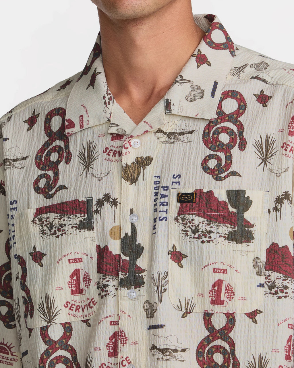 Wasteland Short Sleeve - Natural