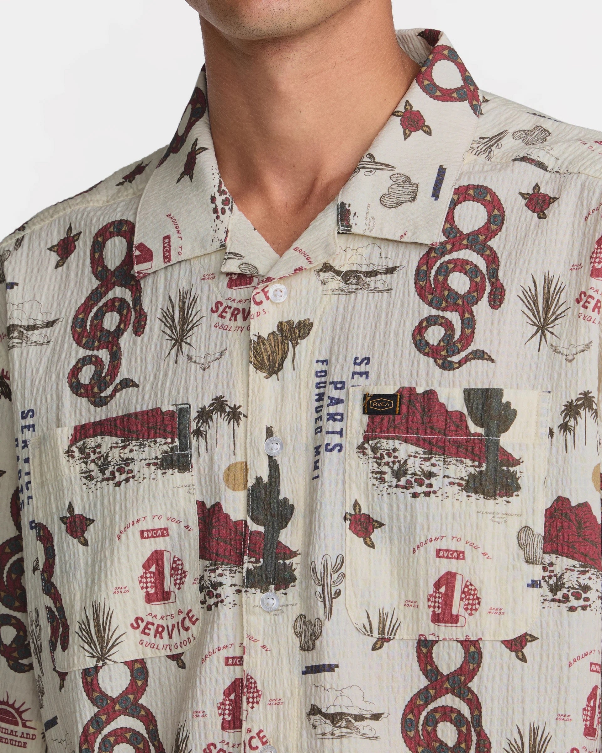 Wasteland Short Sleeve - Natural