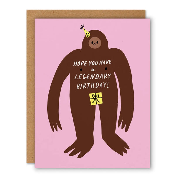 Legendary Birthday Greeting Card