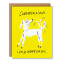 So Happy For You Greeting Card