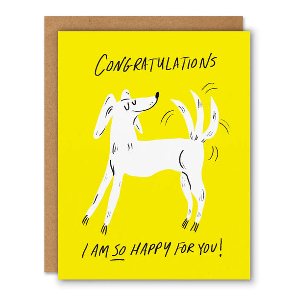 So Happy For You Greeting Card