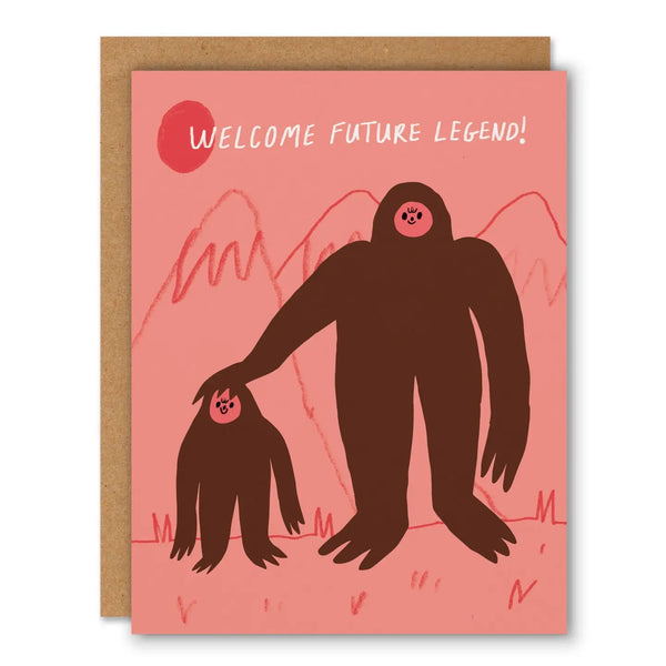 Future Legend Greeting Card