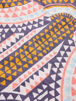 Nelly Notch Tee - Natural Print