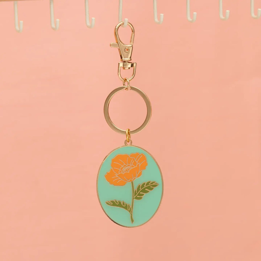 Poppy Keychain