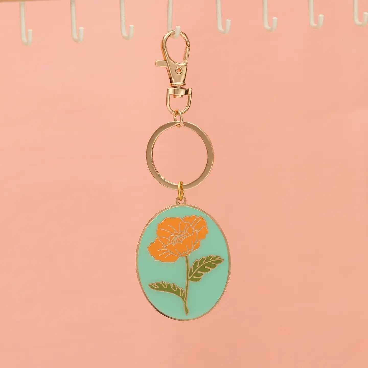 Poppy Keychain