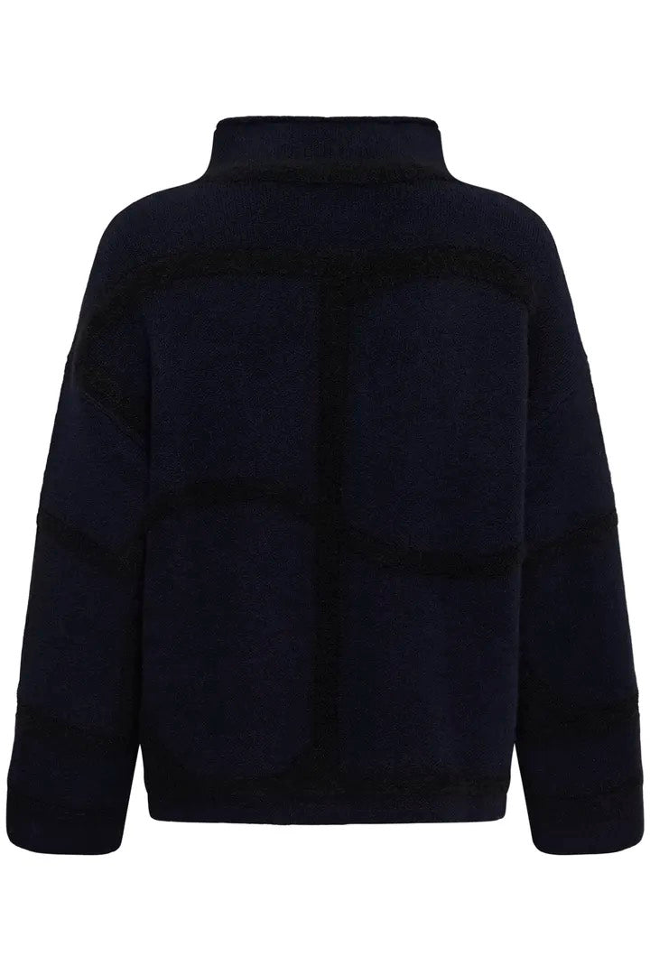 Sorea Mono Pullover - Nightsky Monogram