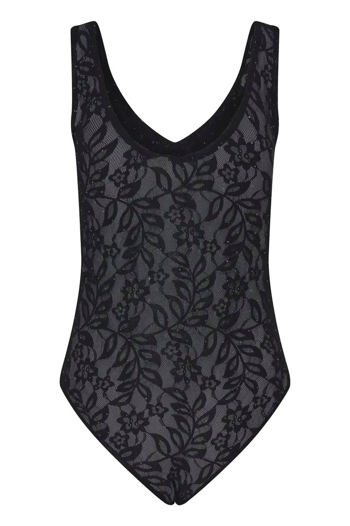 Cuba Bodystocking - Black