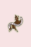 Just Kidding Vinyl Sticker