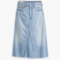 High Rise A Line Decon Skirt - Secret Secret