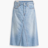 High Rise A Line Decon Skirt - Secret Secret