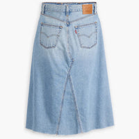 High Rise A Line Decon Skirt - Secret Secret