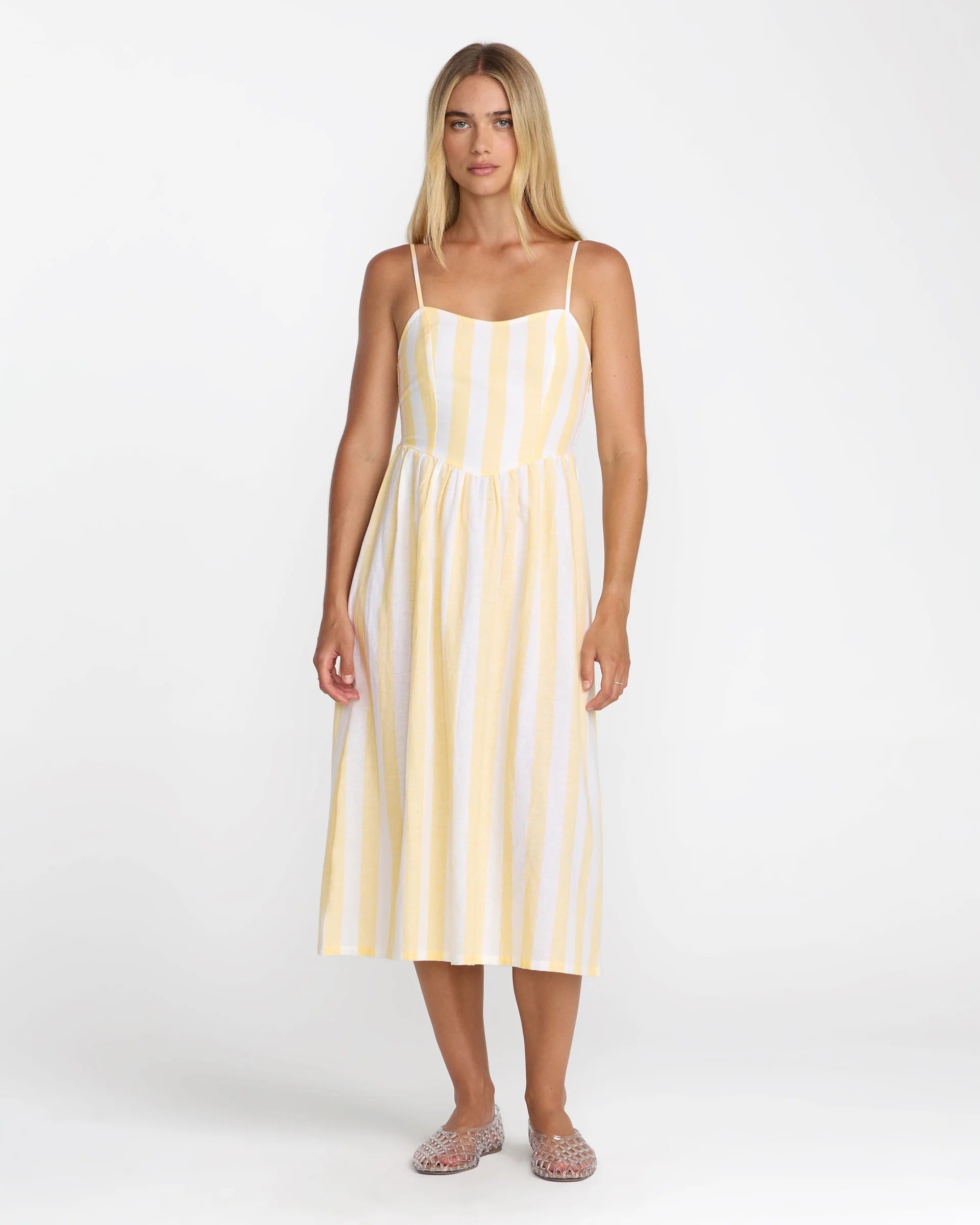 Leon Midi Dress - Sunshine