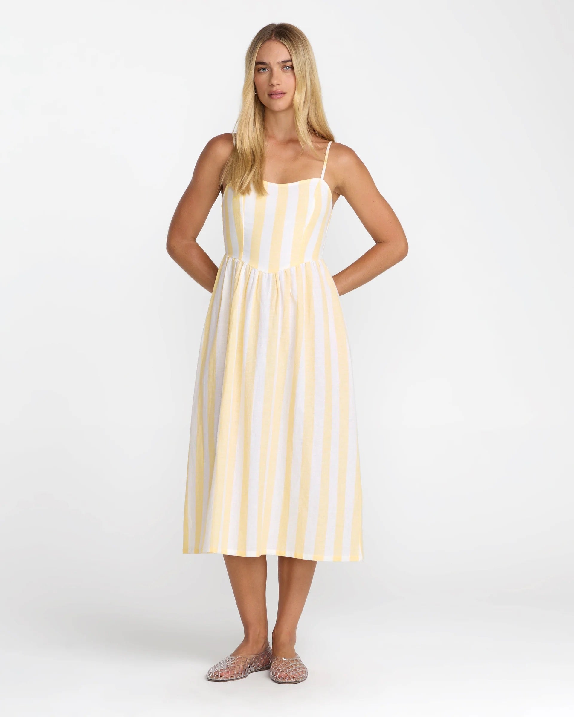 Leon Midi Dress - Sunshine