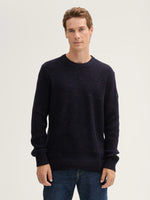 Structure Mix Nep Knit