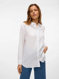 Linn Long Sleeve Shirt - Snow White