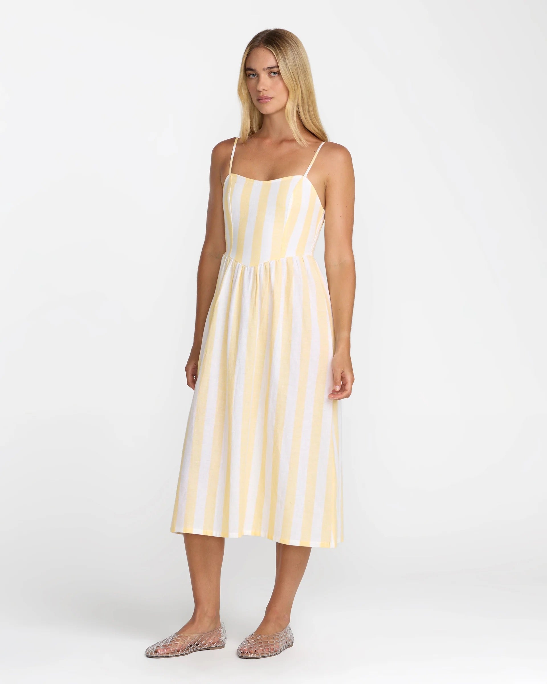Leon Midi Dress - Sunshine