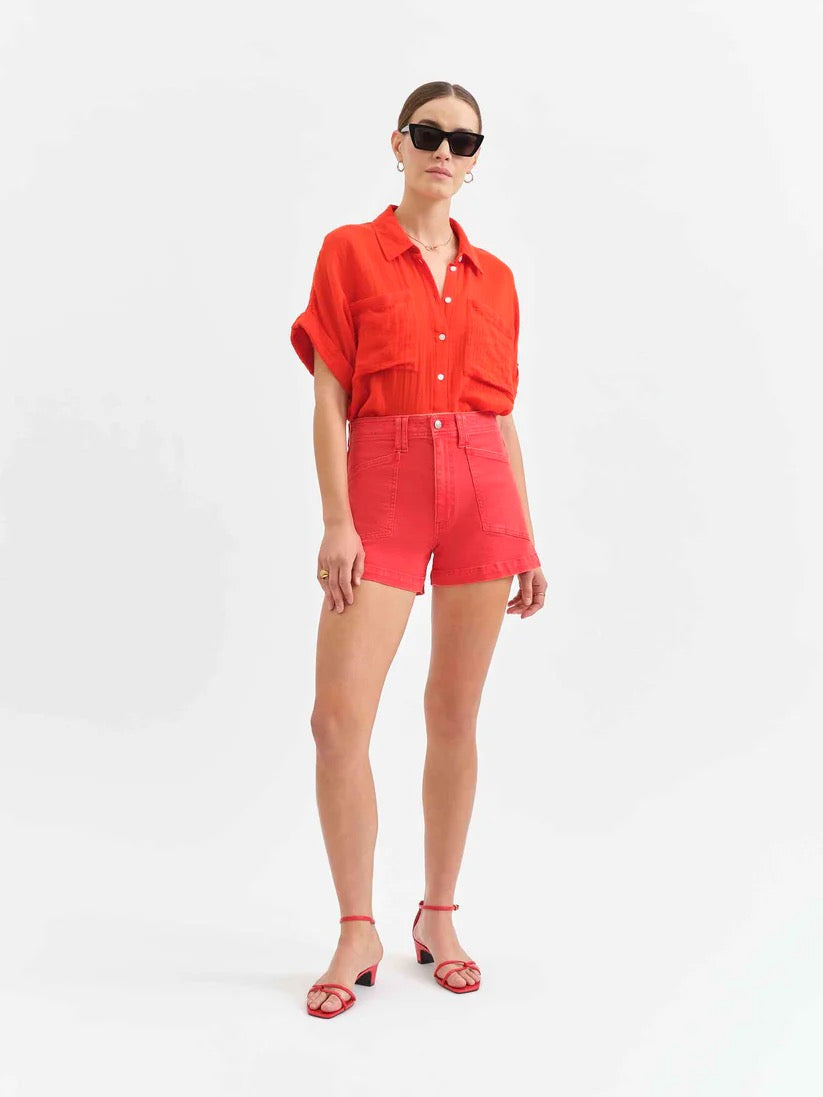 Valley Girl Short - Cherry