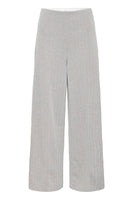 Kate Jacquard Pant 9  - Sharkskin Herringbone
