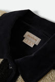 Delilah Sherpa Jacket - Black/Natural Finish Line Check
