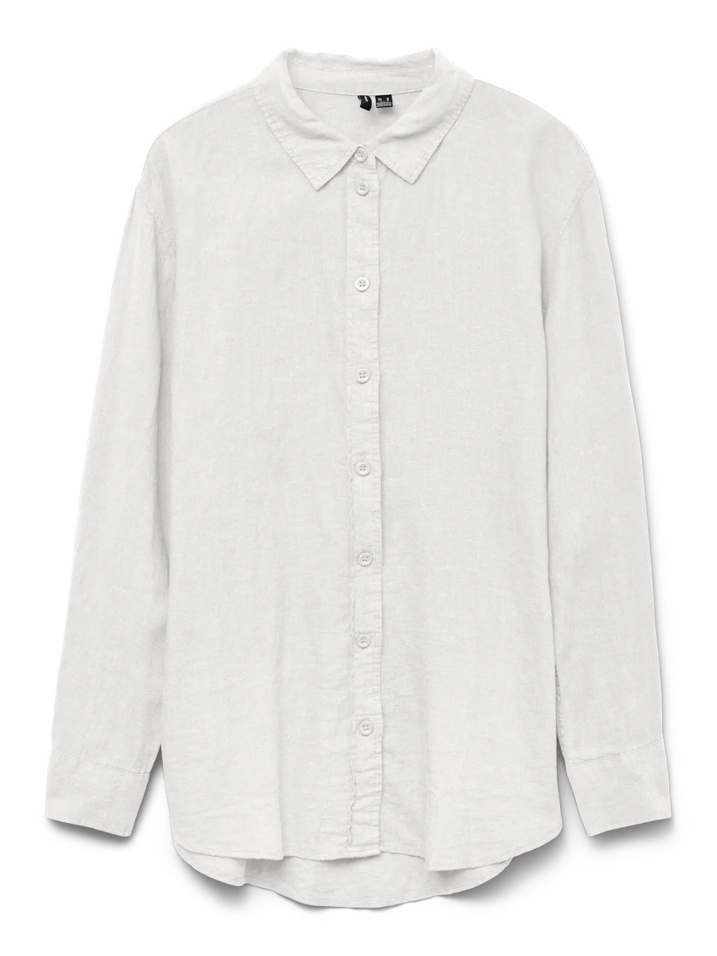 Linn Long Sleeve Shirt - Snow White