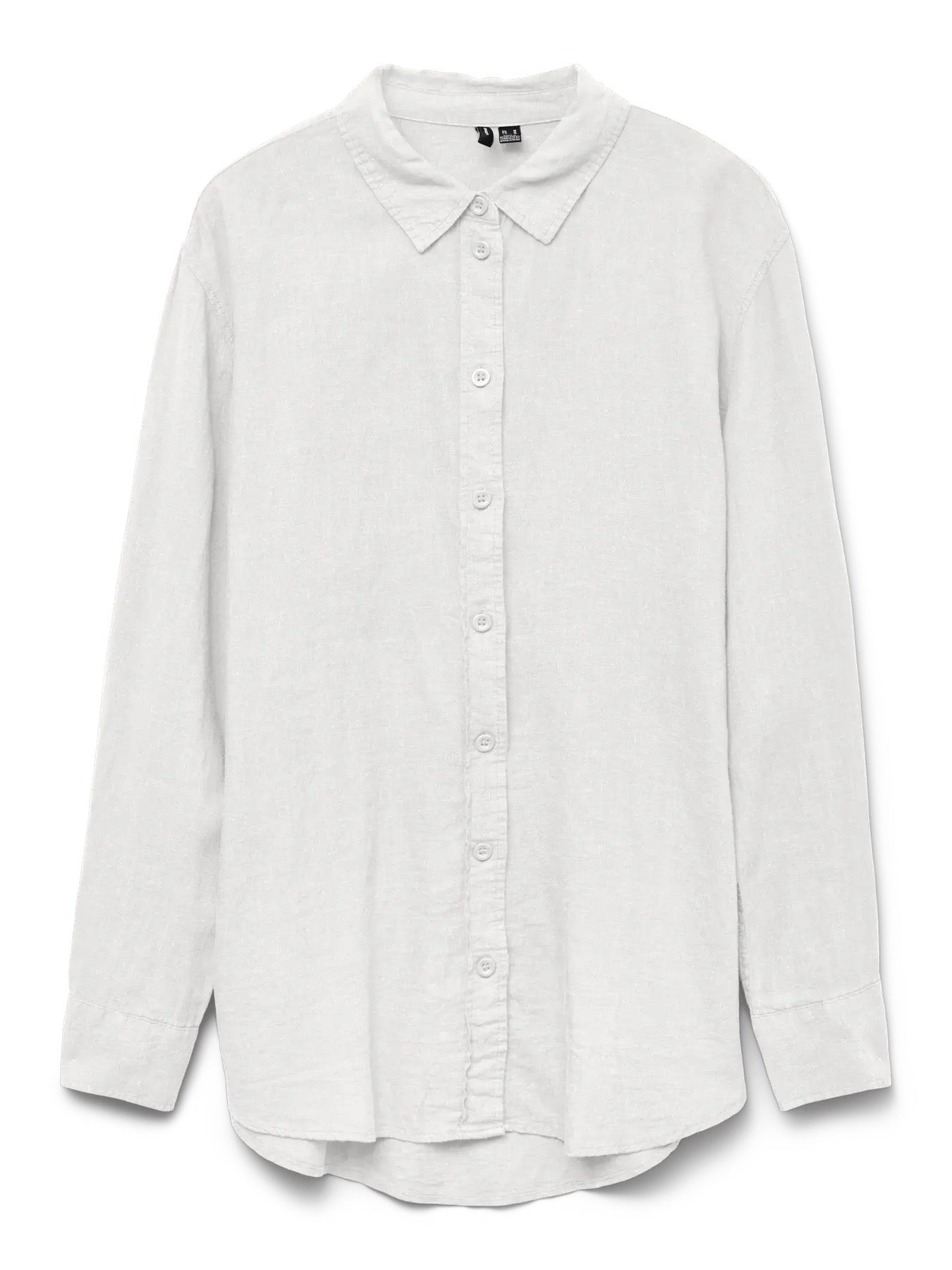 Linn Long Sleeve Shirt - Snow White