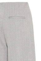 Kate Jacquard Pant 9  - Sharkskin Herringbone