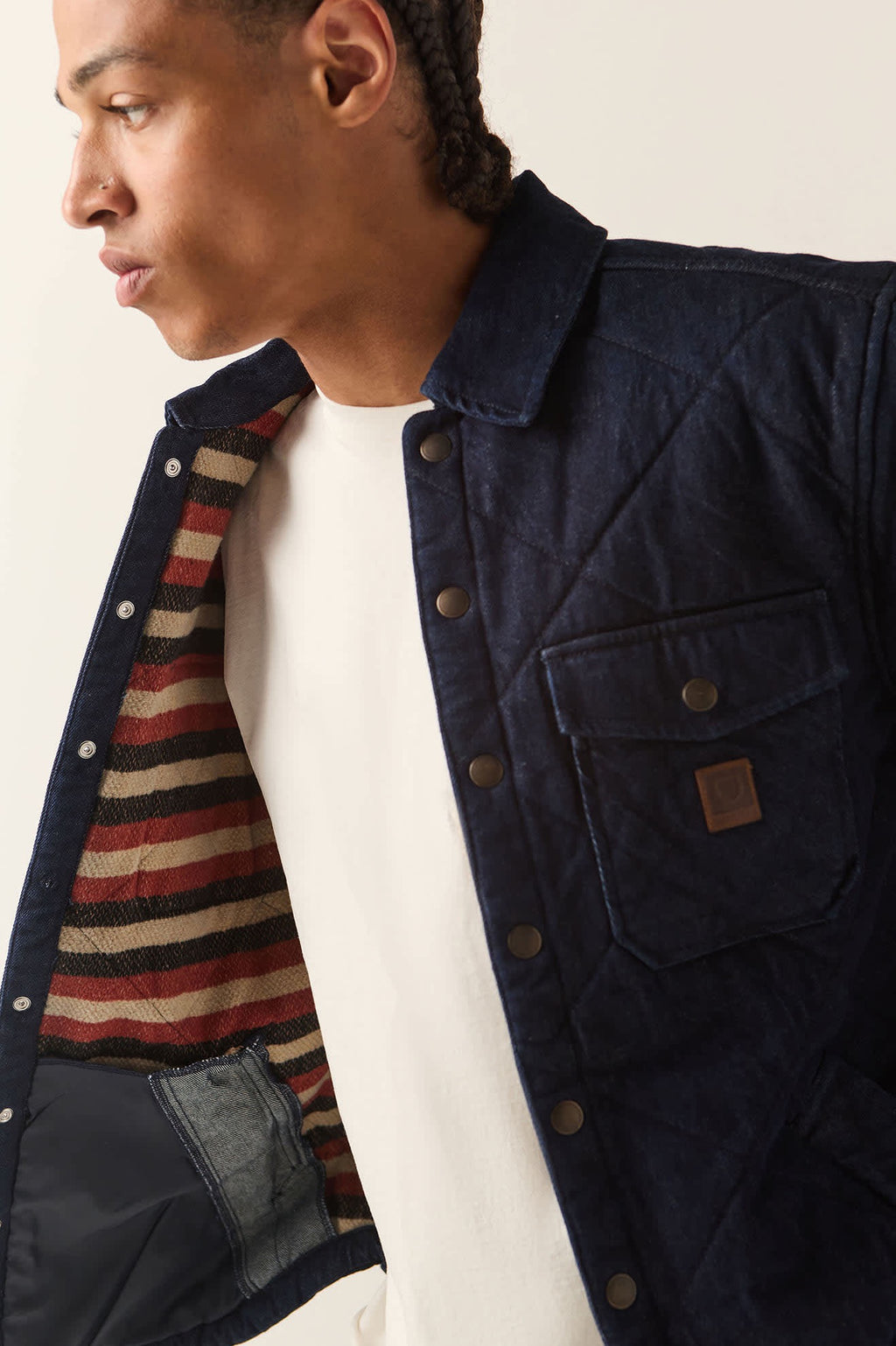 Durham Lined Jacket - Dark Denim
