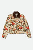 Mechanics Garage Zip Jacket - Botanical Floral