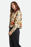Mechanics Garage Zip Jacket - Botanical Floral