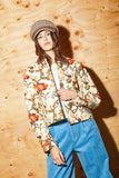 Mechanics Garage Zip Jacket - Botanical Floral