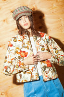 Mechanics Garage Zip Jacket - Botanical Floral