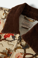 Mechanics Garage Zip Jacket - Botanical Floral