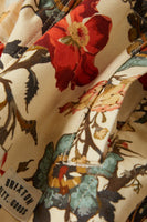 Mechanics Garage Zip Jacket - Botanical Floral