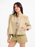 Wildhearted Buttoned Jacket - Olive Green