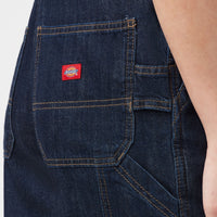 Relaxed Fit Bib Overalls - Dark Indigo