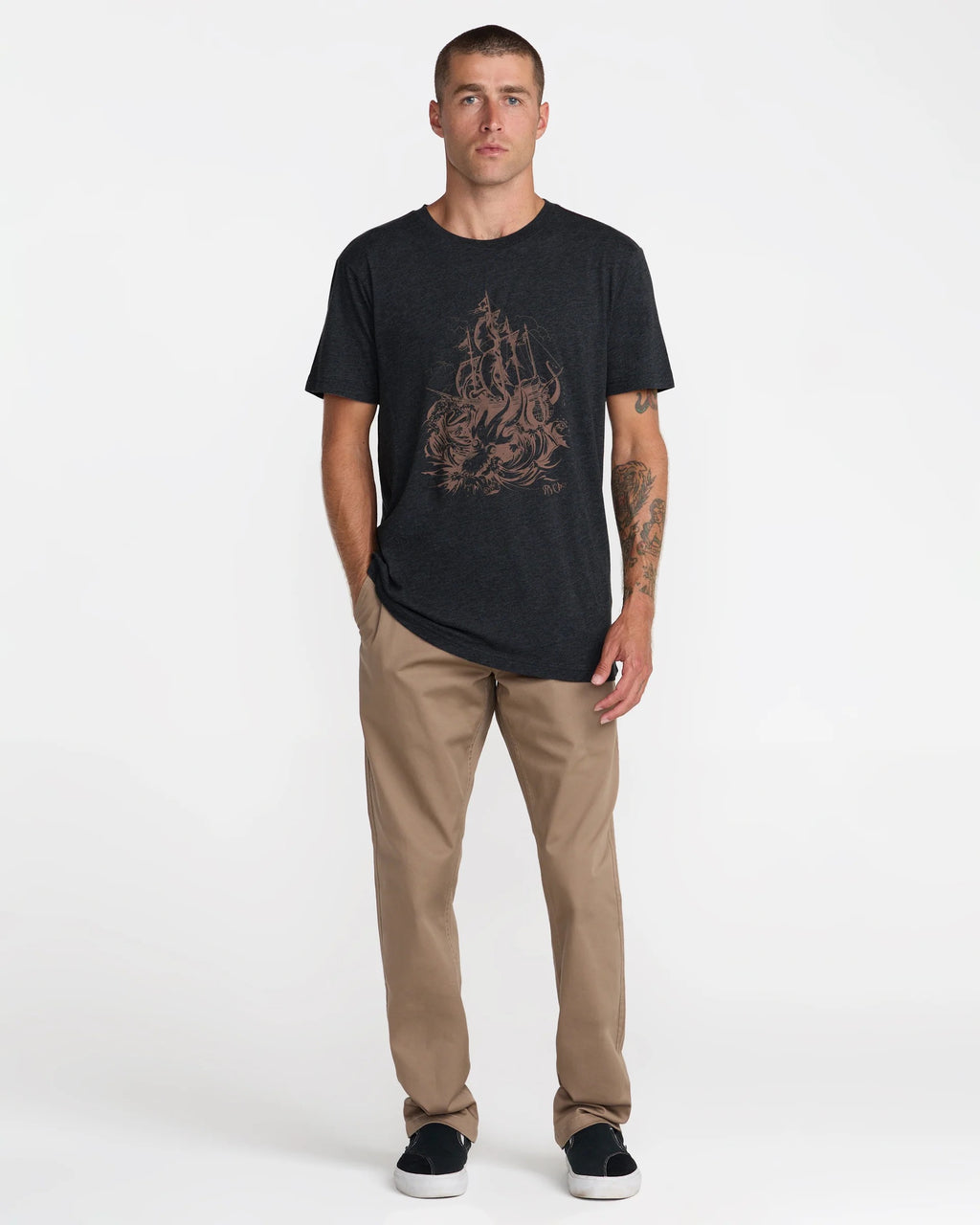High Seas Tee - Pirate Black