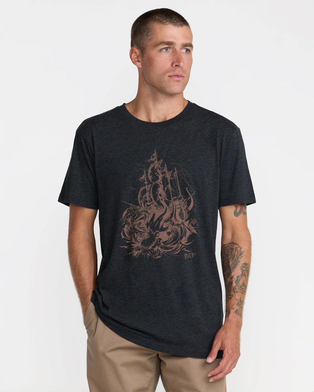 High Seas Tee - Pirate Black