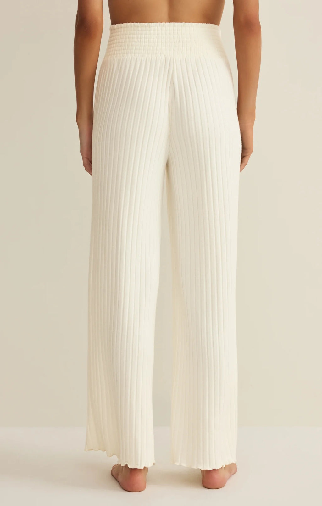 Dawn Smocked Pant - Bone