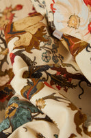 Margo Cropped 5 Pocket Pant - Botanical Floral