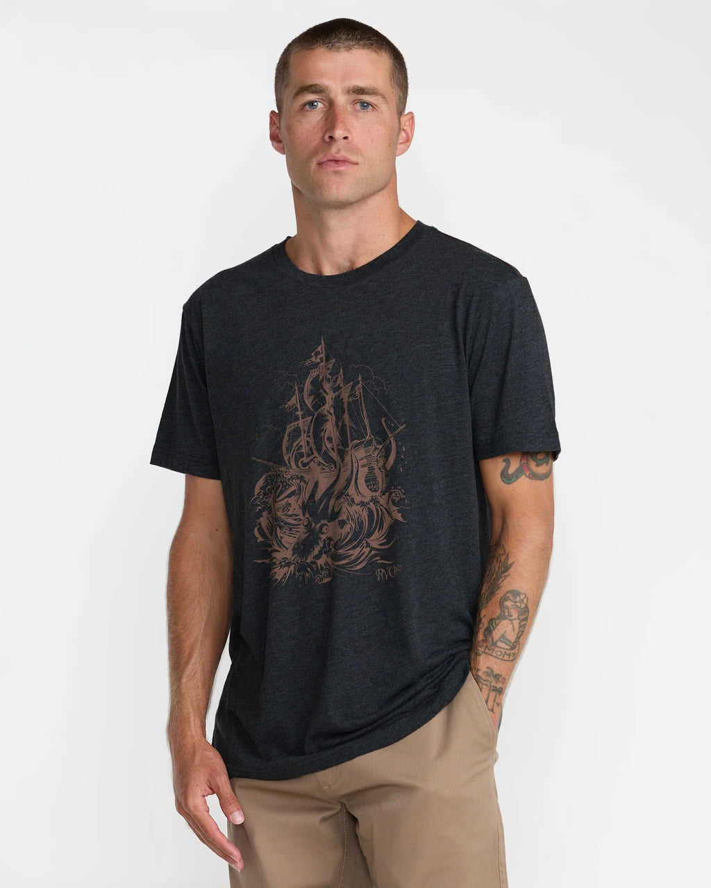 High Seas Tee - Pirate Black