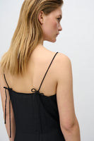 Elly Dress With Lace - Black