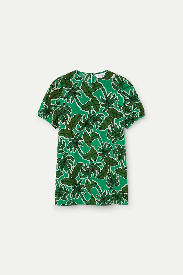 Palm Tree Short Dress