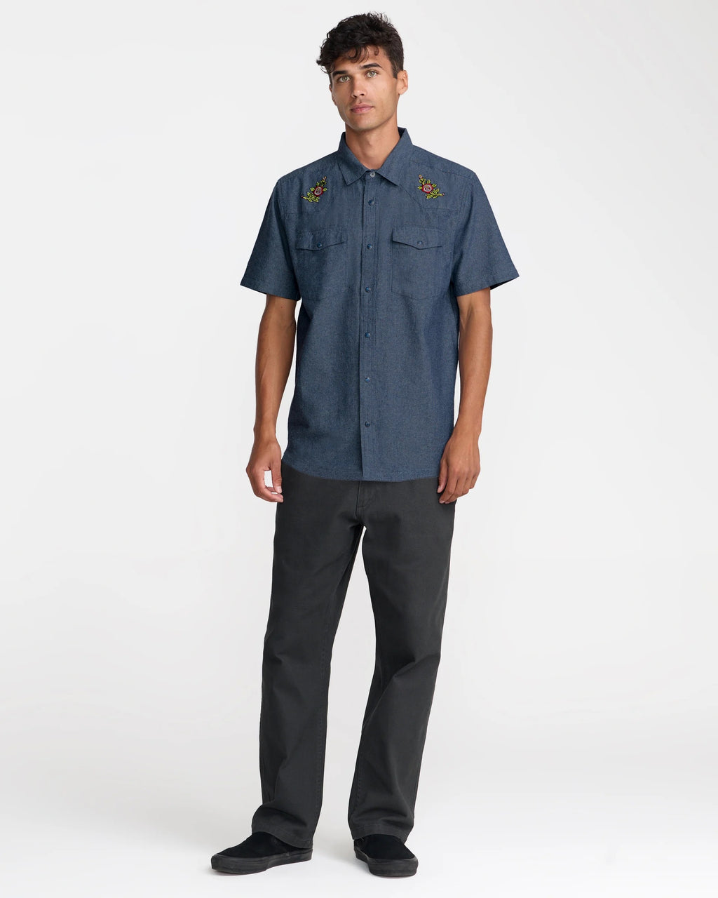 Rosa Chambray Shirt - Indigo