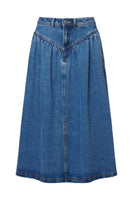 Leonie Skirt - Mid Vintage Blue