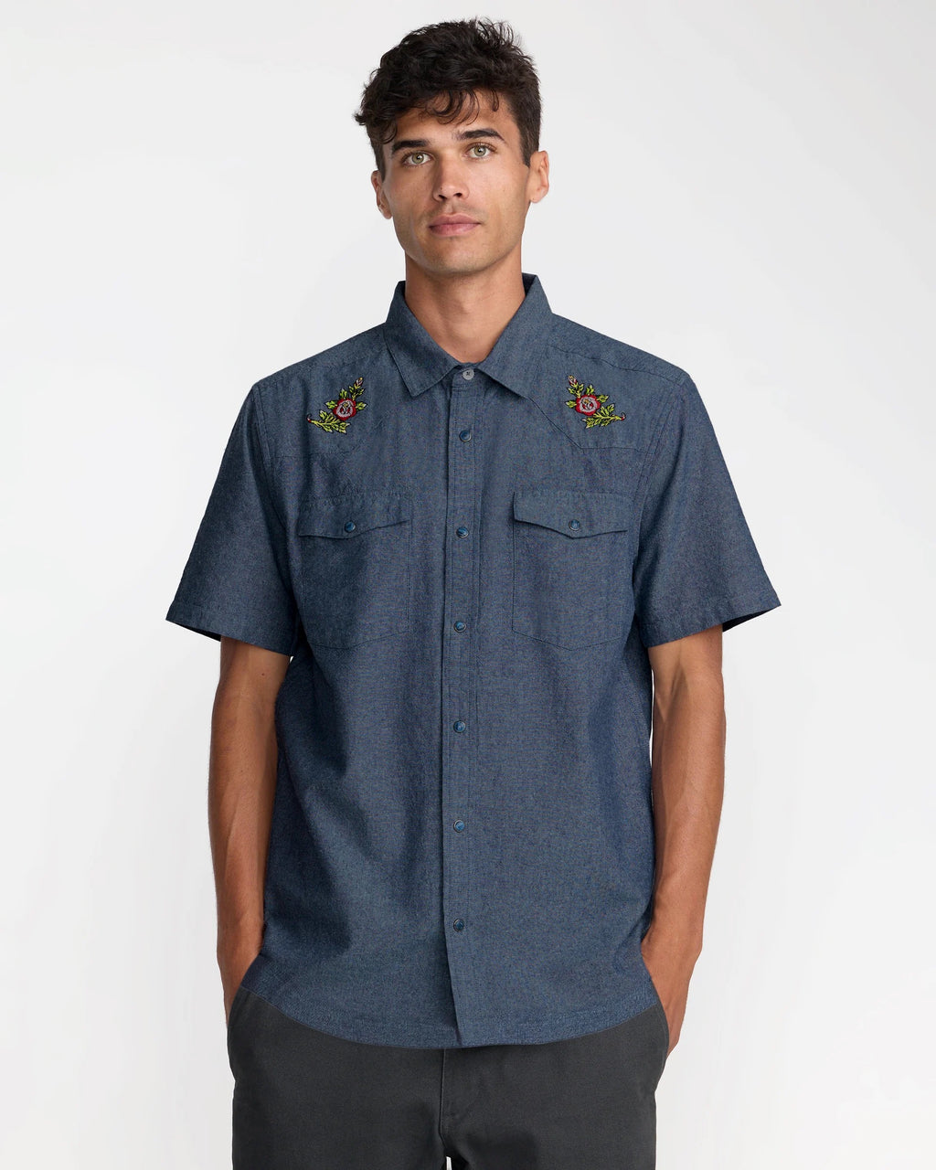 Rosa Chambray Shirt - Indigo