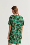 Palm Tree Short Dress